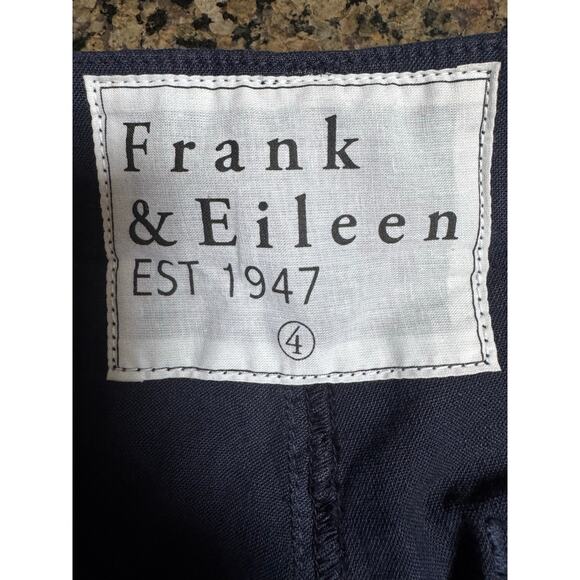 Frank & Eileen Kinsale Navy Pant - Size 4 - New! - Picture 4 of 7